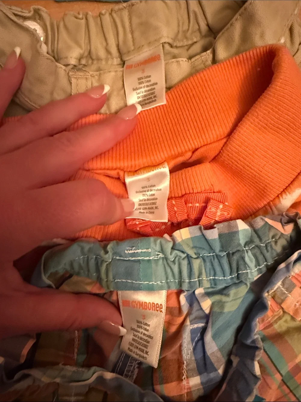Gymboree Girls Teal and Orange Summer Matching Sets